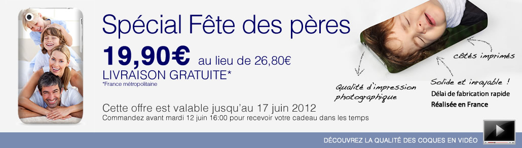 Créez votre coque personnalisée iPhone ou iPod