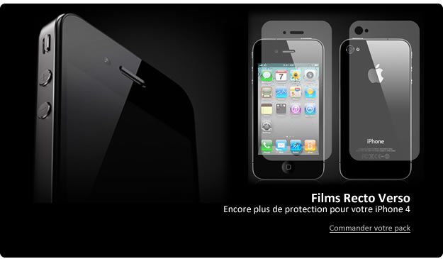 Films Recto Verso pour iPhone 4