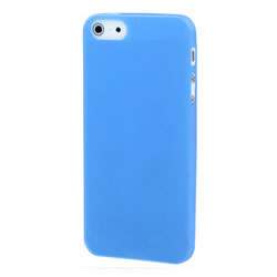 Coque iPhone 5 5S SE Ice - Bleu