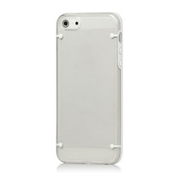 Coque iPhone 5 5S SE Newton - Blanc