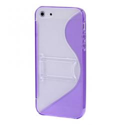 Coque iPhone 5 5S SE Style - Violet