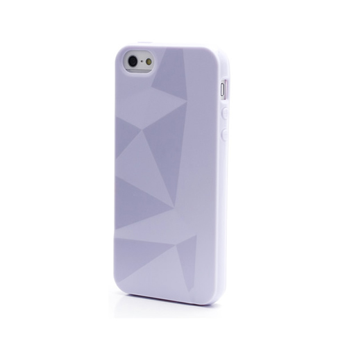 Coque iPhone 5 5S SE 3D - Violet