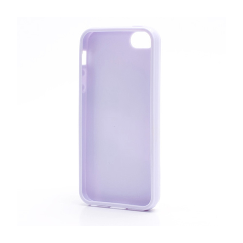 Coque iPhone 5 5S SE 3D - Violet - photo 3