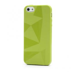 Coque iPhone 5 5S SE 3D - Vert