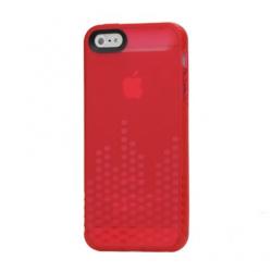 Coque iPhone 5 5S SE Equalizer - Rouge
