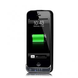 Coque iPhone 5 5S SE Batterie (5) - Noir