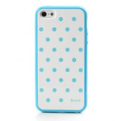 Coque iPhone 5 5S SE SGP Linear Dots - Bleu