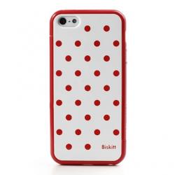 Coque iPhone 5 5S SE SGP Linear Dots - Rouge