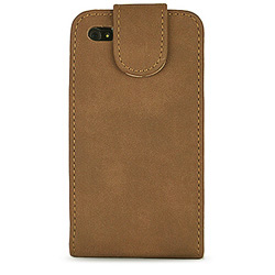 Étui iPhone Magnétique Soft - Marron