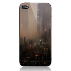 Sticker iPhone - Cohabitations - Marron