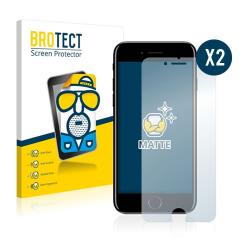 Film protection iPhone 5 5S SEs HD Mate Anti-reflet x 2 - Transparent