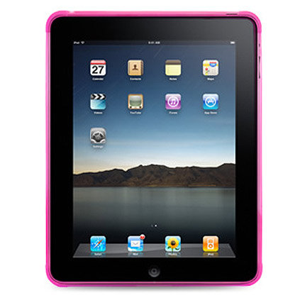 Coque iPad Jelly - Rose - photo 3