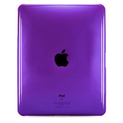 Coque iPad cristal - Violet