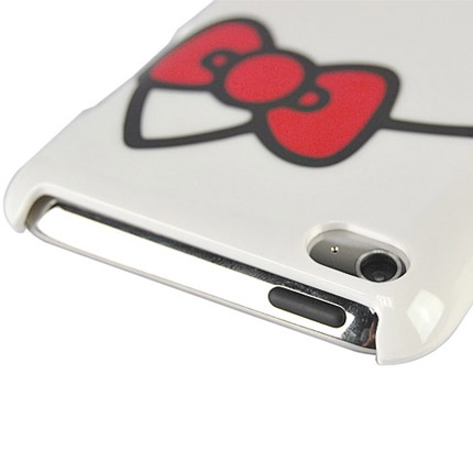 Coque iPod Touch 4 Hello Kitty - Blanc - photo 5