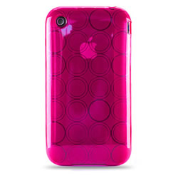Coque iPhone Bulles - Rose