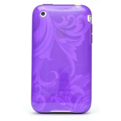 Coque iPhone Ornements - Violet
