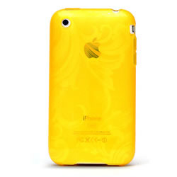Coque iPhone Ornements - Jaune