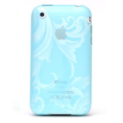 Coque iPhone Ornements - Bleu