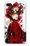 Coque iPhone 4S Jessica Ollivaud - Rouge & Noir