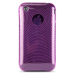 Coque iPhone Onde - Violet