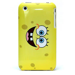Coque iPhone Bob l'éponge - Jaune