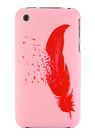 iPhone Coque Plume (rose)