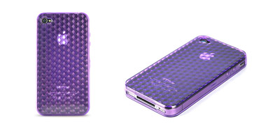 iPhone Coque Hexa iPhone 4 (violet)