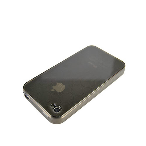 Coque iPhone 4 Bulles - Noir - photo 4