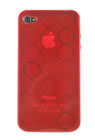 iPhone Coque Bulles iPhone 4 (rouge)