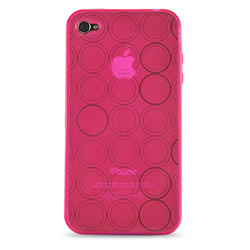 Coque iPhone Bulles - Rose