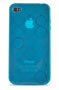 Coque iPhone Bulles - Bleu