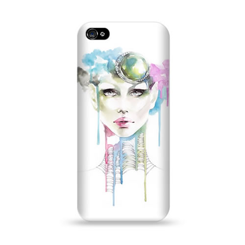 Coque bords compris Elisaveta Stoilova - Jewel - Blanc