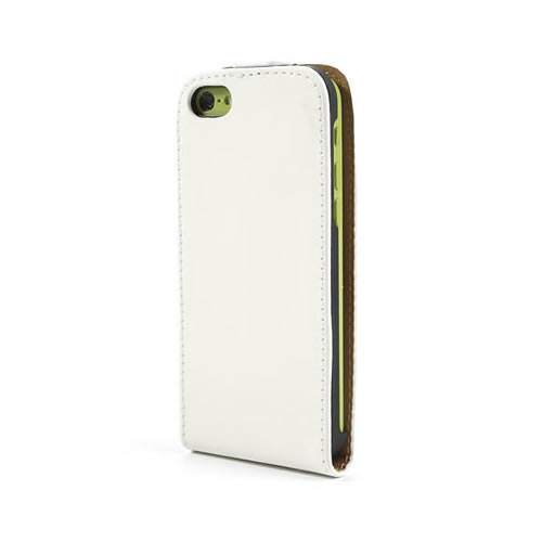 Etui iPhone 5C Classic - Blanc - photo 3