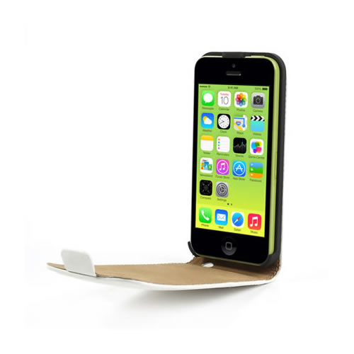 Etui iPhone 5C Classic - Blanc - photo 5