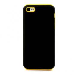 Coque iPhone 5C Dual color - Jaune