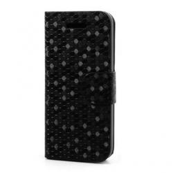 Etui iPhone 5C Hexagone - Noir