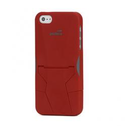 Coque iPhone 5 5S SE Stand Podera - Rouge