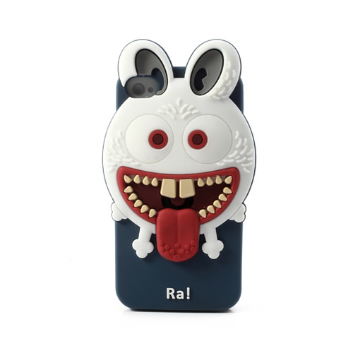 Coque iPhone 4 4S Monster Ra - Gris