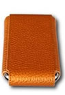 iPhone Etui Cuir Metal Orange (orange)