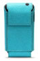 Étui iPhone Cuir Metal Lagon - Turquoise