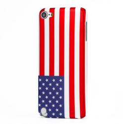 Coque iPod Touch 5 USA - Rouge