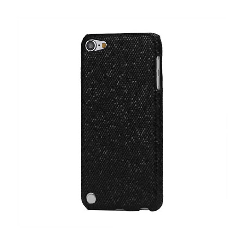 Coque iPod Touch 5 Paillettes - Noir