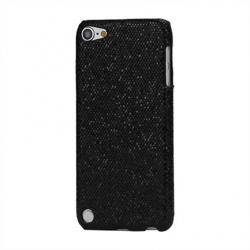 Coque iPod Touch 5 Paillettes - Noir