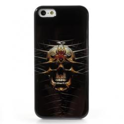 Coque iPhone 5 5S SE Spine Skull - Noir