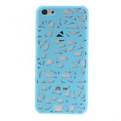 Coque iPhone 5C Nid d'Oiseau - Bleu