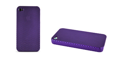 iPhone Coque Grille iPhone 4 (violet)