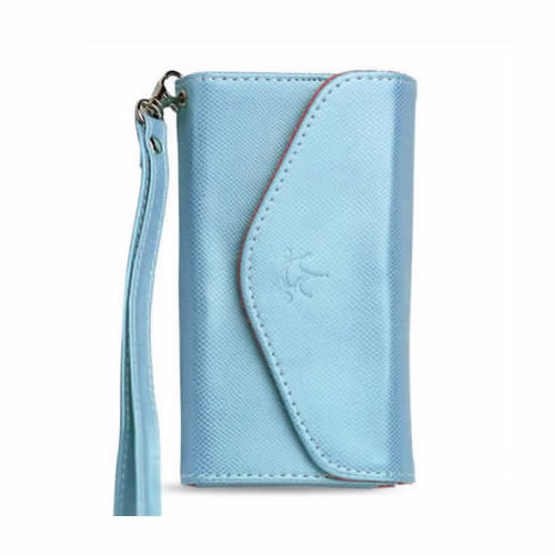 Pochette Portefeuille iPhone - Bleu