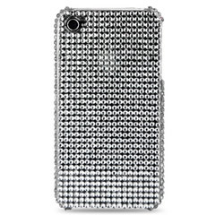 Coque iPhone Strass - Argent