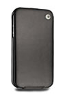 iPhone Noreve - Etui Clapet cuir iPhone 4 (noir)
