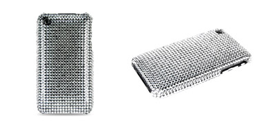 iPhone Coque Strass (blanc)